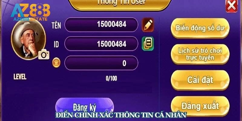 Cách thức đăng ký tham gia game bài
